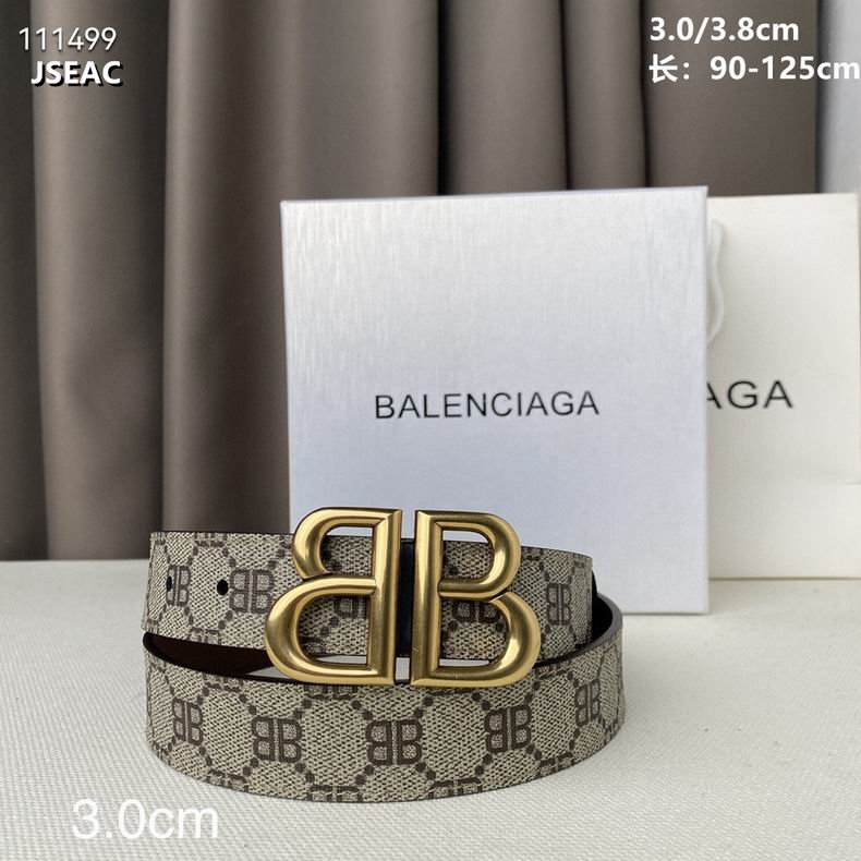 Balenciaga belt 30 38mmX90-125cm 8L03
